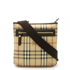 BURBERRY Shadow Black Horse Nova Crossbody Bag beige brown